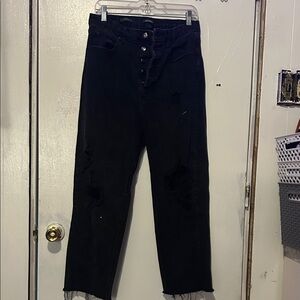 Wild Fable Black Straight Leg Jeans